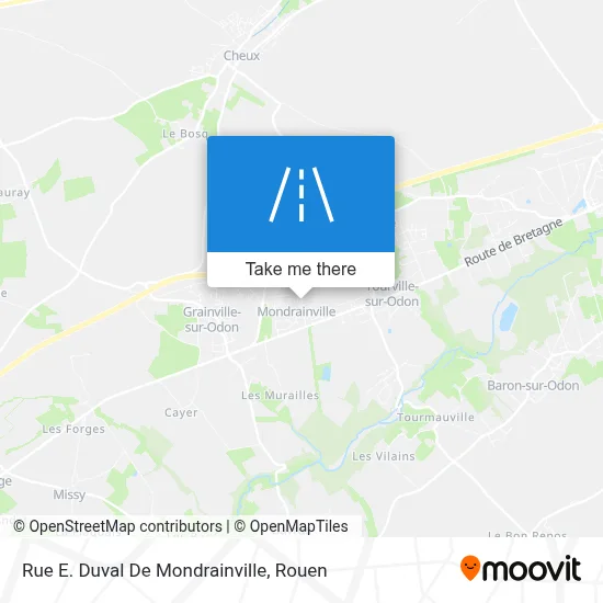 Rue E. Duval De Mondrainville map