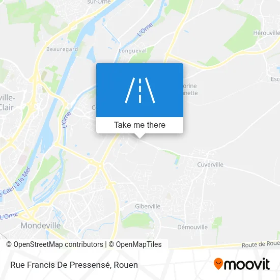 Rue Francis De Pressensé map