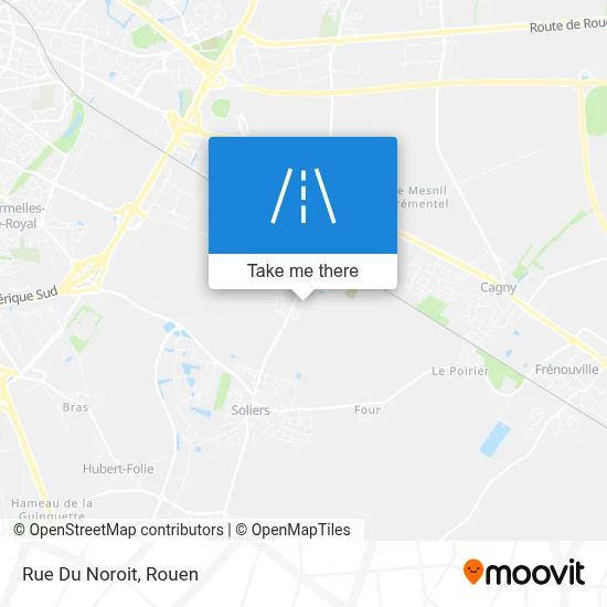 Rue Du Noroit map