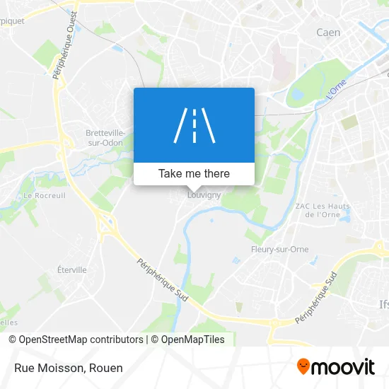 Rue Moisson map