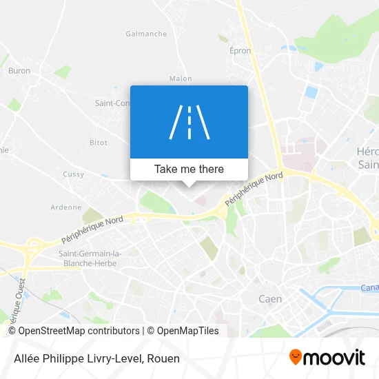 Allée Philippe Livry-Level map