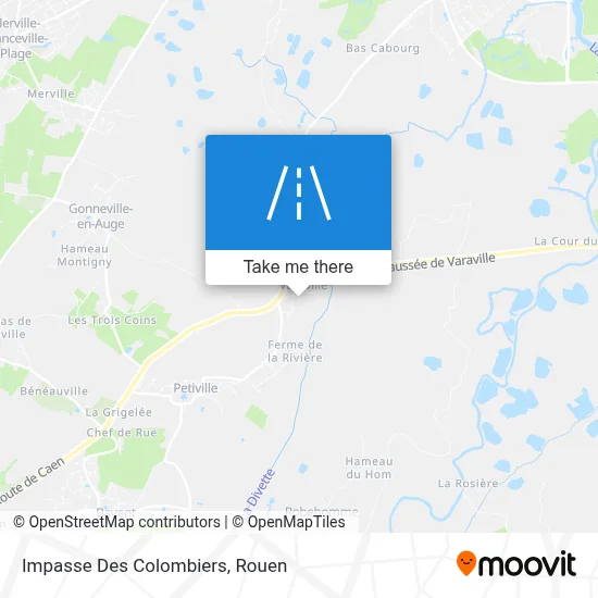 Impasse Des Colombiers map