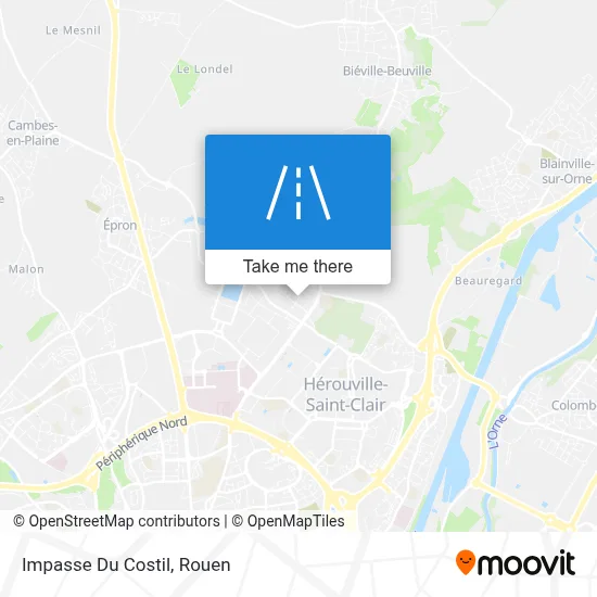 Impasse Du Costil map