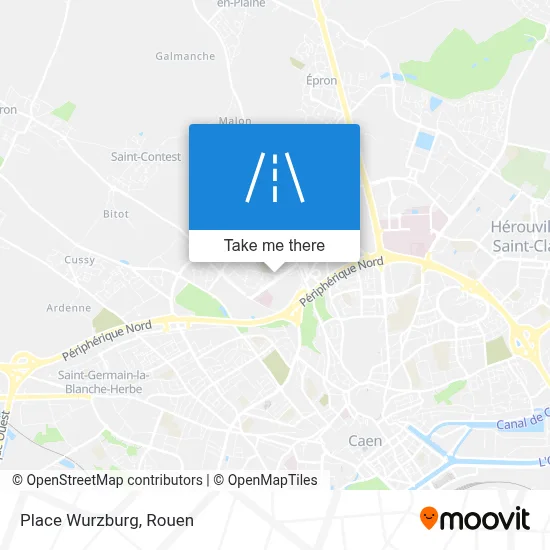 Place Wurzburg map