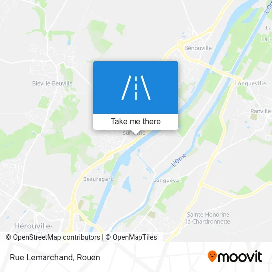 Rue Lemarchand map