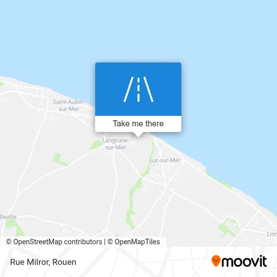 Mapa Rue Milror