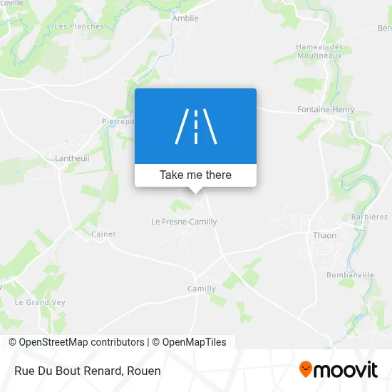 Rue Du Bout Renard map