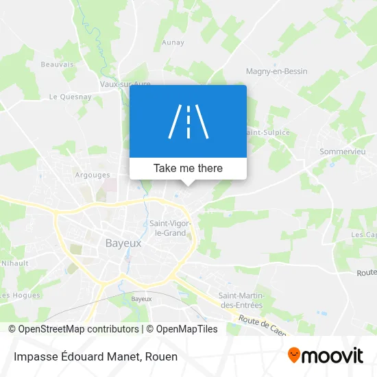 Impasse Édouard Manet map