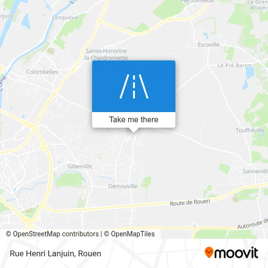 Rue Henri Lanjuin map