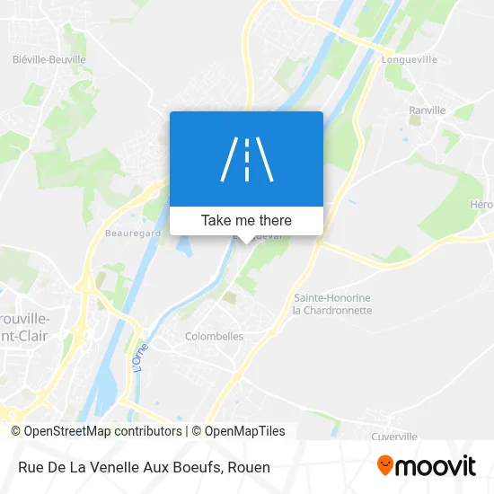Rue De La Venelle Aux Boeufs map