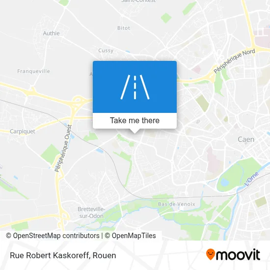 Rue Robert Kaskoreff map