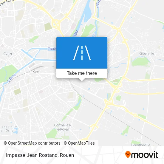 Impasse Jean Rostand map