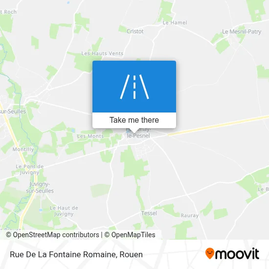 Rue De La Fontaine Romaine map