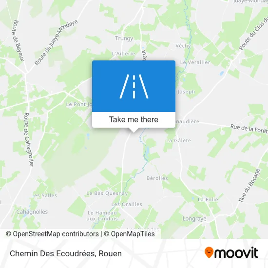 Chemin Des Ecoudrées map