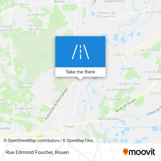Rue Edmond Foucher map