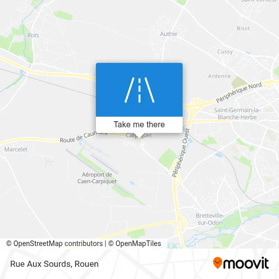 Rue Aux Sourds map