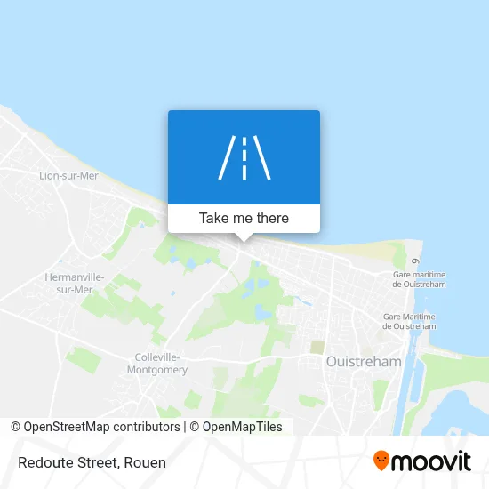 Mapa Rue De La Redoute