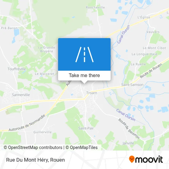 Rue Du Mont Héry map