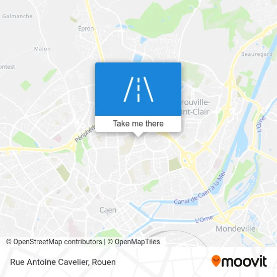 Rue Antoine Cavelier map