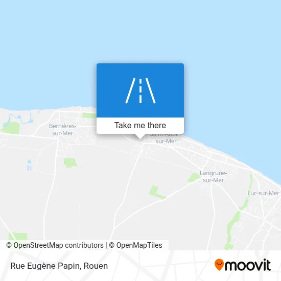 Mapa Rue Eugène Papin