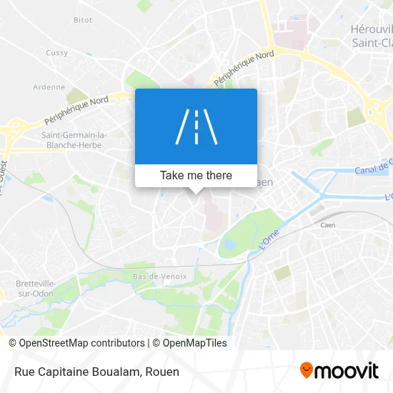 Rue Capitaine Boualam map