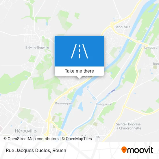 Rue Jacques Duclos map