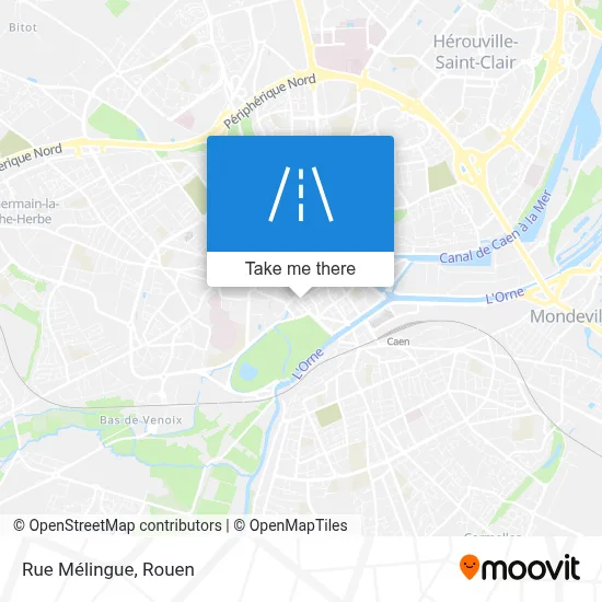 Rue Mélingue map