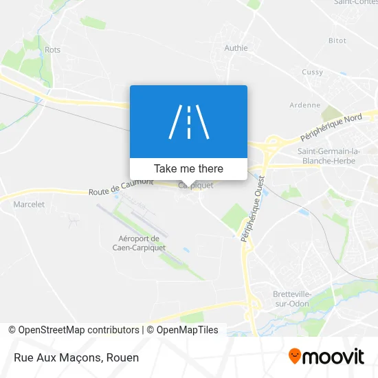 Rue Aux Maçons map