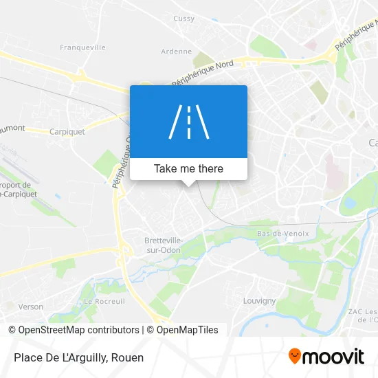 Place De L'Arguilly map