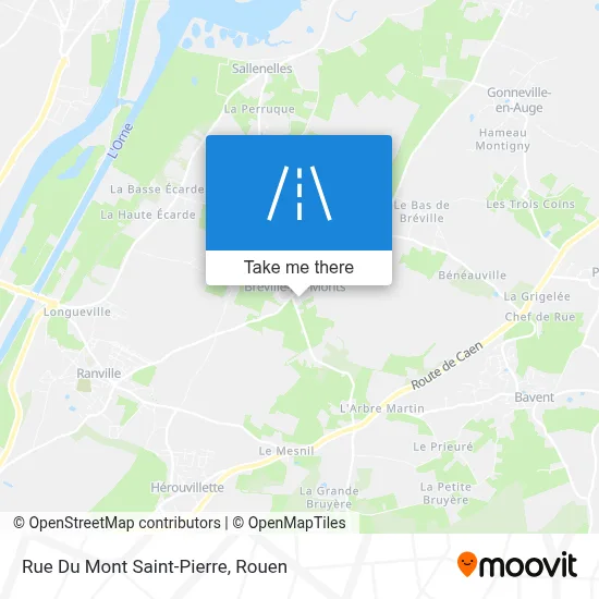 Rue Du Mont Saint-Pierre map