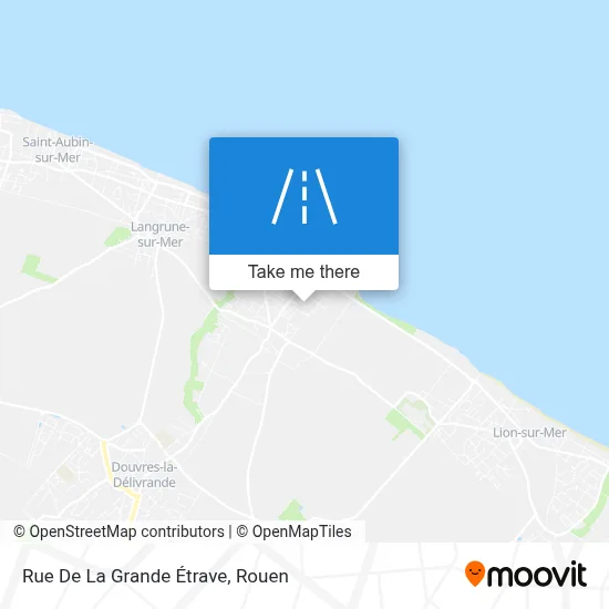 Rue De La Grande Étrave map