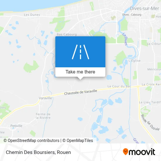 Chemin Des Boursiers map