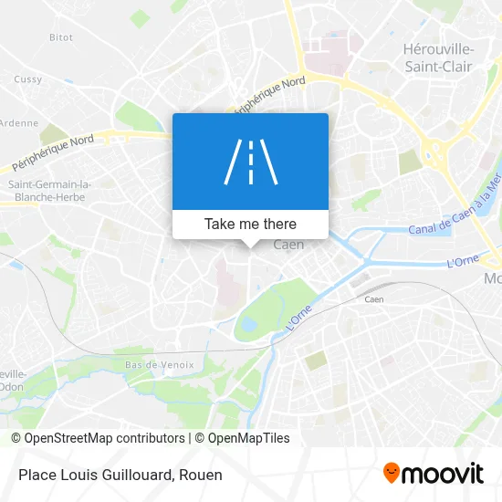 Place Louis Guillouard map