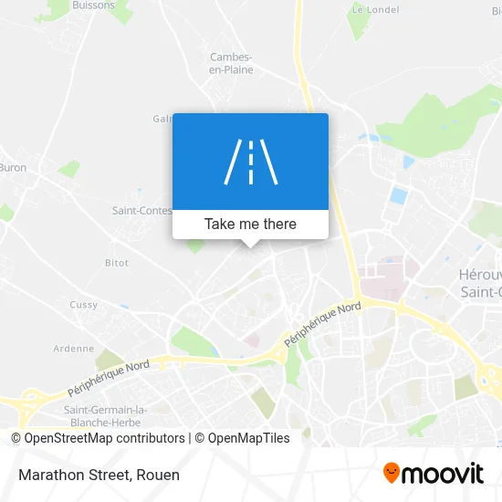 Rue Du Marathon map