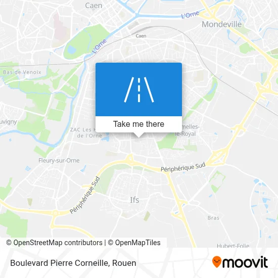 Boulevard Pierre Corneille map