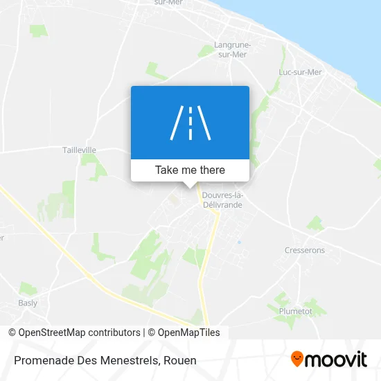 Promenade Des Menestrels map