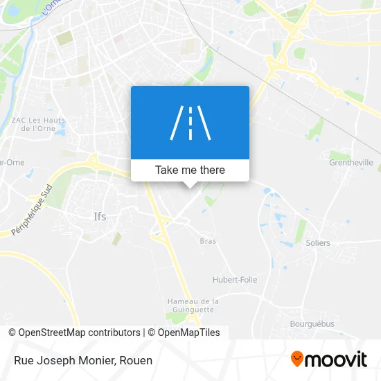 Rue Joseph Monier map