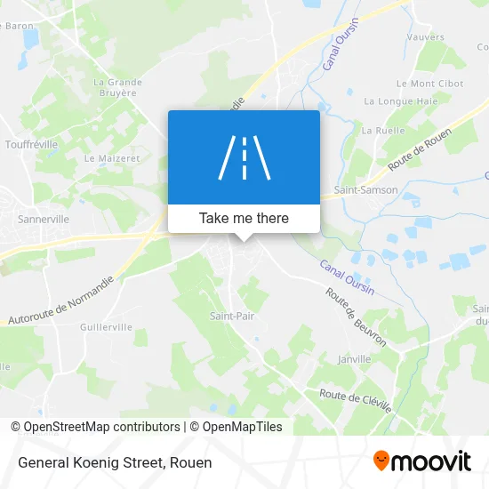 Rue Du Général Koenig map