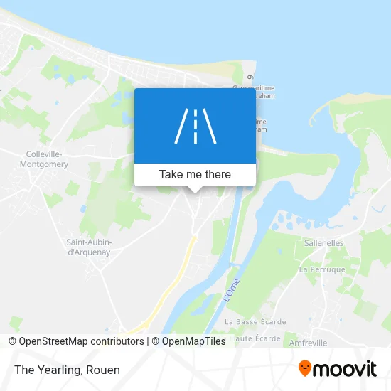 Le Yearling map