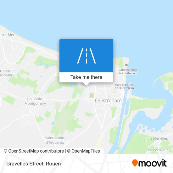 Mapa Rue Des Gravelles