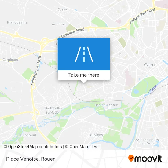 Place Venoise map