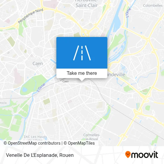 Venelle De L'Esplanade map