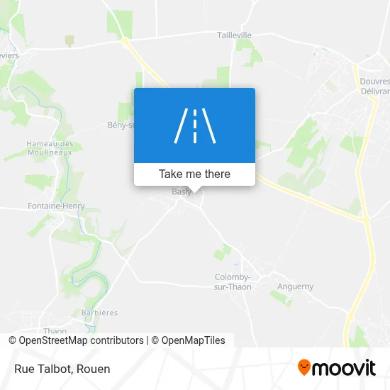 Rue Talbot map
