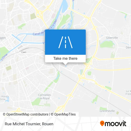 Rue Michel Tournier map