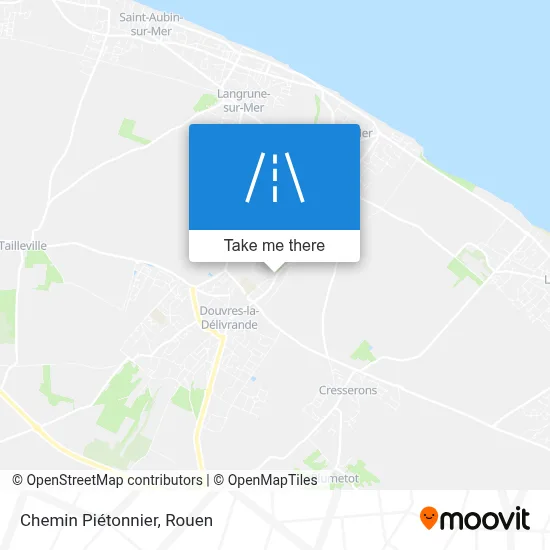 Chemin Piétonnier map
