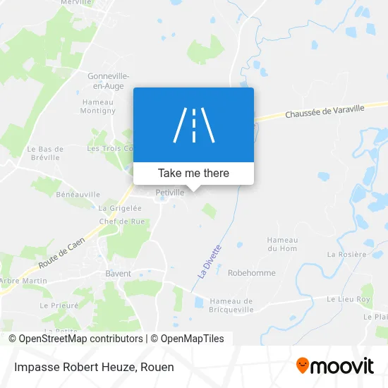 Impasse Robert Heuze map