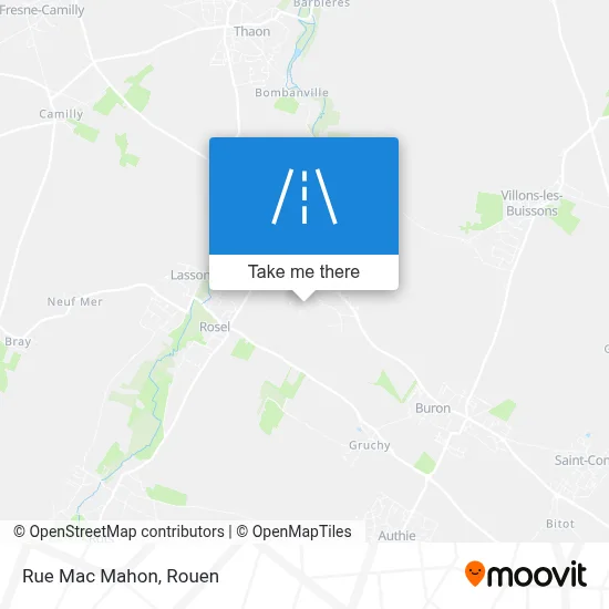 Mapa Rue Mac Mahon