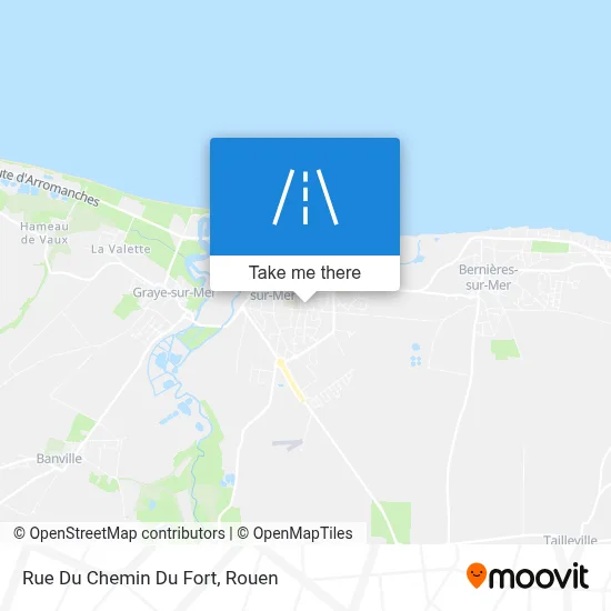 Rue Du Chemin Du Fort map