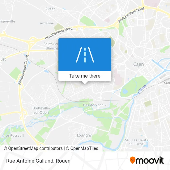 Rue Antoine Galland map