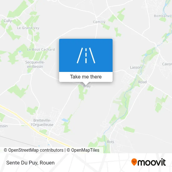Sente Du Puy map